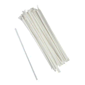 STRAW JUMBO CLEAR WRAPPED 10.25" (4/300CT) (ITEM NUMBER: 60356)