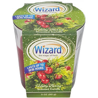 WIZARD SCENTED CANDLE 3oz HOLLY BERRY (ITEM NUMBER: 61015)
