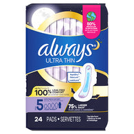ALWAYS #75598 THIN SIZE 5 24CT (ITEM NUMBER: 62203)