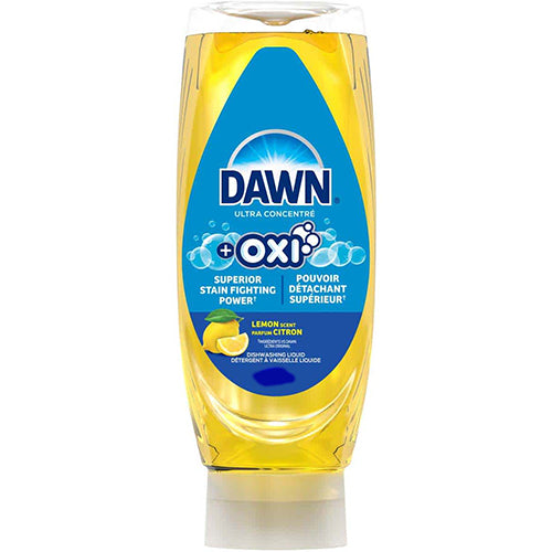 DAWN EZ-SQZ DISH WASH 630ml (21.3oz) OXY LEMON (ITEM NUMBER: 62407)