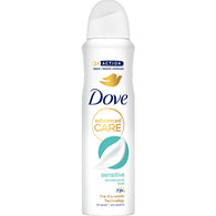 DOVE DEOD SPRAY 150ml SENSITIVE (ITEM NUMBER: 62410)