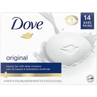 DOVE BAR SOAP 14PK 3.75oz ORIGINAL (ITEM NUMBER: 63004)