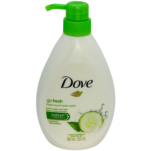 DOVE BODY WASH 550ml FRESH TOUCH (ITEM NUMBER: 63211)