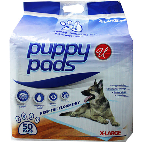 PET TRAINING PAD 28 X 30 50CT BLUE (ITEM NUMBER: 63216)