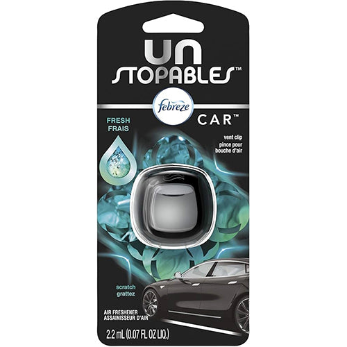 FEBREZE CAR VENT 0.06oz UNSTOPPABLE (ITEM NUMBER: 64009)