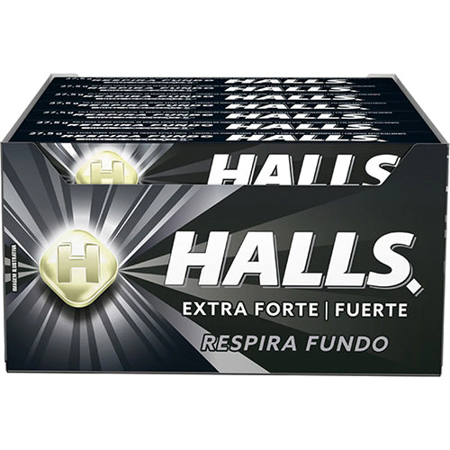 HALLS DROPS EXTRA FORTE (BLACK) 27.5g (ITEM NUMBER: 69067)