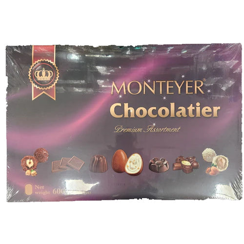 MONTEYER ASSORTMENT CHOCOLATE 600G PURPLE (ITEM NUMBER: 70116)