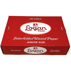 LOGAN WAX PAPER JUNIOR 8" X "10.75 500CT (ITEM NUMBER: 70318)