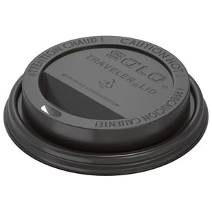 DOME LID FOR HOT CUP BLACK 1000CT #SOLO TLB316 (ITEM NUMBER: 70460)