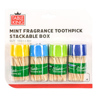 TABLE KING TOOTHPICK 150CT 4PK MINT (ITEM NUMBER: 70499)