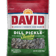 DAVID SUNFLOWER SEED 5.25oz DILL PICKLE (ITEM NUMBER: 78601)