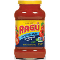 RAGU 24oz TRADITIONAL SAUCE (ITEM NUMBER: 80061)