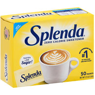 SPLENDA SWEETENER 50CT 1.75oz (ITEM NUMBER: 80068)