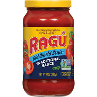 RAGU 14oz TRADITIONAL SAUCE (ITEM NUMBER: 80090)
