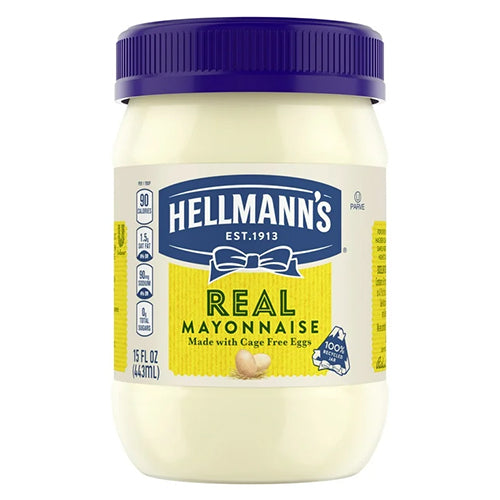 HELLMANN'S REAL MAYONNAISE 15oz (ITEM NUMBER: 80099)