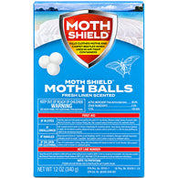 MOTHSHIELD MOTH BALL 12oz FRESH LINEN
