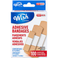 BANDAGE 100CT ASSORTED #WISH