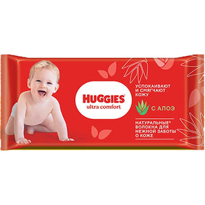 HUGGIES BABY WIPE 56CT ULTRA COMFORT (ITEM NUMBER: 80403)