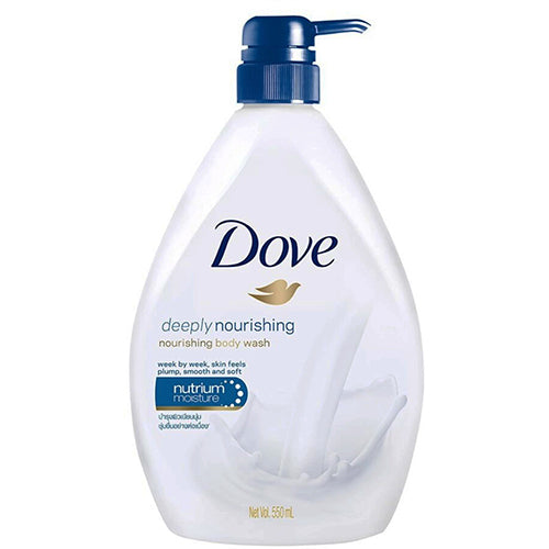 DOVE BODY WASH 550ml DEEPLY NOURISHING (ITEM NUMBER: 80613)