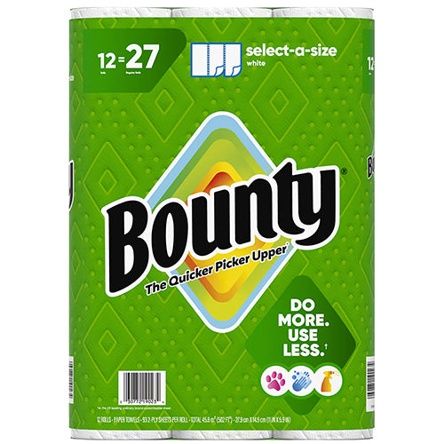 BOUNTY PAPERTOWEL 93S SELECT (ITEM NUMBER: 81005)