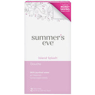 SUMMER'S EVE DOUCHE 2PK 4.5oz ISLAND SPLASH (ITEM NUMBER: 81115)