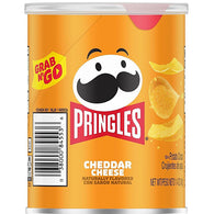 PRINGLES CHIPS 1.4oz CHEDDAR CHEESE (YELLOW) (ITEM NUMBER: 83007)