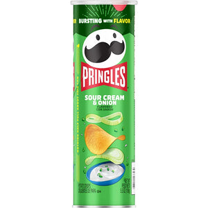 PRINGLES CHIPS 5.5oz SOUR CREAM AND ONION (ITEM NUMBER: 83014)