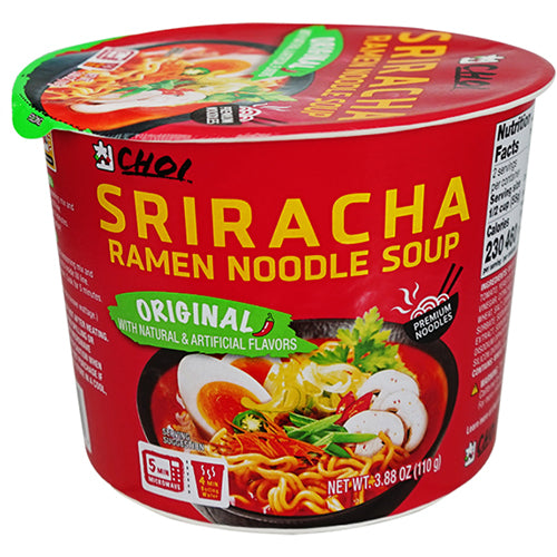 SRIRACHA BOWL NOODLE 3.88oz (ITEM NUMBER: 83032)
