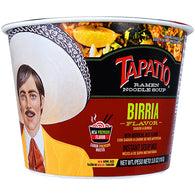 TAPATIO BOWL NOODLE 3.8oz BIRRIA (ITEM NUMBER: 83034)