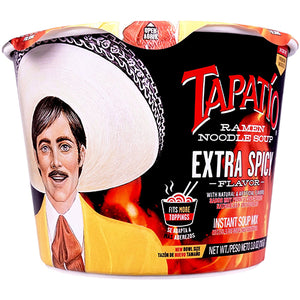 TAPATIO BOWL NOODLE 3.8oz EXTRA SPICY (ITEM NUMBER: 83035)