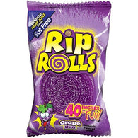 RIP ROLL CANDY 1.4oz GRAPE (ITEM NUMBER: 84018)