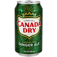 CANADA DRY GINGER ALE 21oz