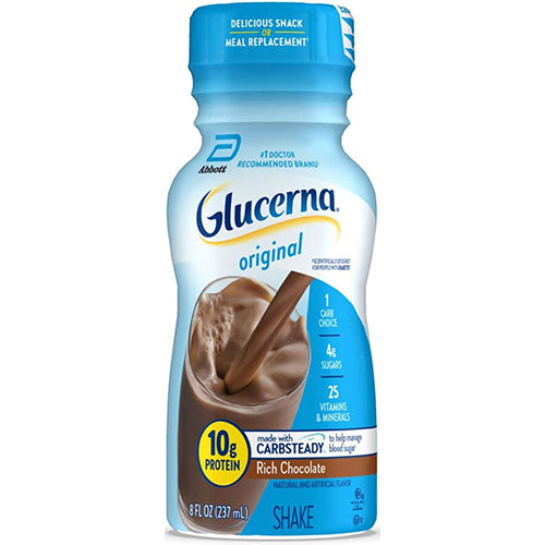 GLUCERNA ORIGINAL 8oz CHOCOLATE (ITEM NUMBER: 85029)