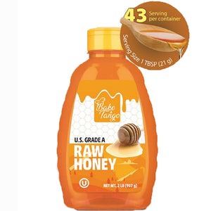 BAKE & TANGO RAW & UNFILTERED HONEY 2LB (ITEM NUMBER: 89059)