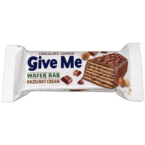 GIVE ME CHOCOLATE COATED WAFER HAZELNUT CREAM (ITEM NUMBER: 89062)