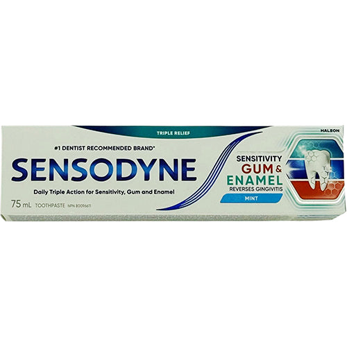 SENSODYNE TPT. 2.54oz SENSITIVITY GUM & ENAMEL (ITEM NUMBER:90014)
