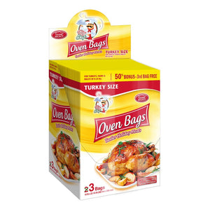 HOME #11441 OVEN BAGS 2CT TURKEY SIZE  (ITEM NUMBER: 17651)