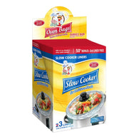 HOME #10815 SLOW COOKER LINERS 3CT  (ITEM NUMBER: 17650)