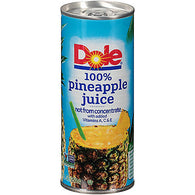 DOLE PINEAPPLE JUICE 8.4oz (ITEM NUMBER: 89028)