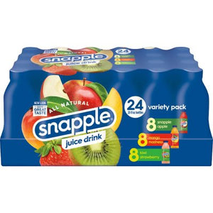 SNAPPLE JUICE VARIETY PACK 20oz (ITEM NUMBER: 89018)