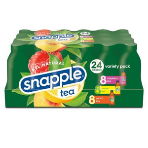 SNAPPLE TEA VARIETY PACK 20oz (ITEM NUMBER: 89019)