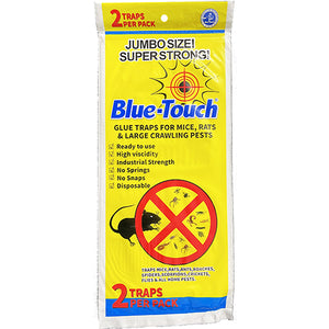 BLUE TOUCH #32216 2PK JUMBO MICE&RAT GLUE BOARD (ITEM NUMBER: 10027)