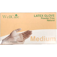 100CT LATEX GLOVES-MEDIUM (ITEM NUMBER:10034)