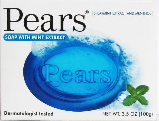 PEARS BAR SOAP 100g BLUE MINT (ITEM NUMBER: 10050)