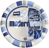MODERN #75177 COATED PAPER BOWL 10CT 12oz (ITEM NUMBER: 10191)