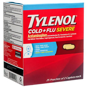 DP/TYLENOL COLD + SEVERE FLU (ITEM NUMBER: 10225)