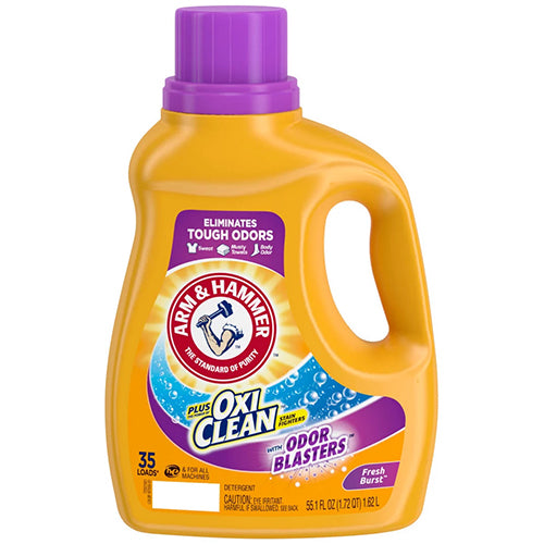 A&H LIQ DETERGENT 45.5oz W/OXI ODOR BLAST (ITEM NUMBER: 10235)