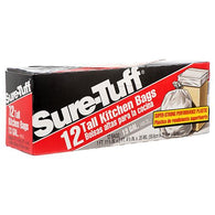 SURE TUFF TRASH BAGS-12CT/13GAL.WHITE (ITEM NUMBER: 10259)