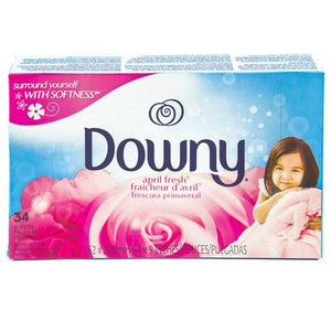 FAB.DRY SHEETS-34CT DOWNY APRIL FRESH (ITEM NUMBER: 10296)
