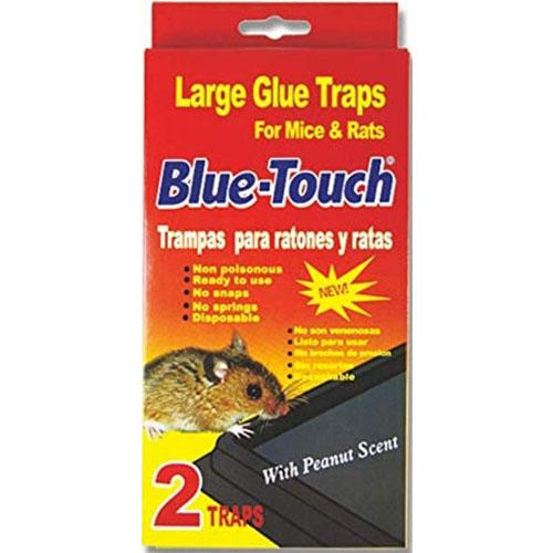 BLUE TOUCH #32202/12 2PK LARGE MICE&RAT GLUE TRAPS (ITEM NUMBER: 10312 ...